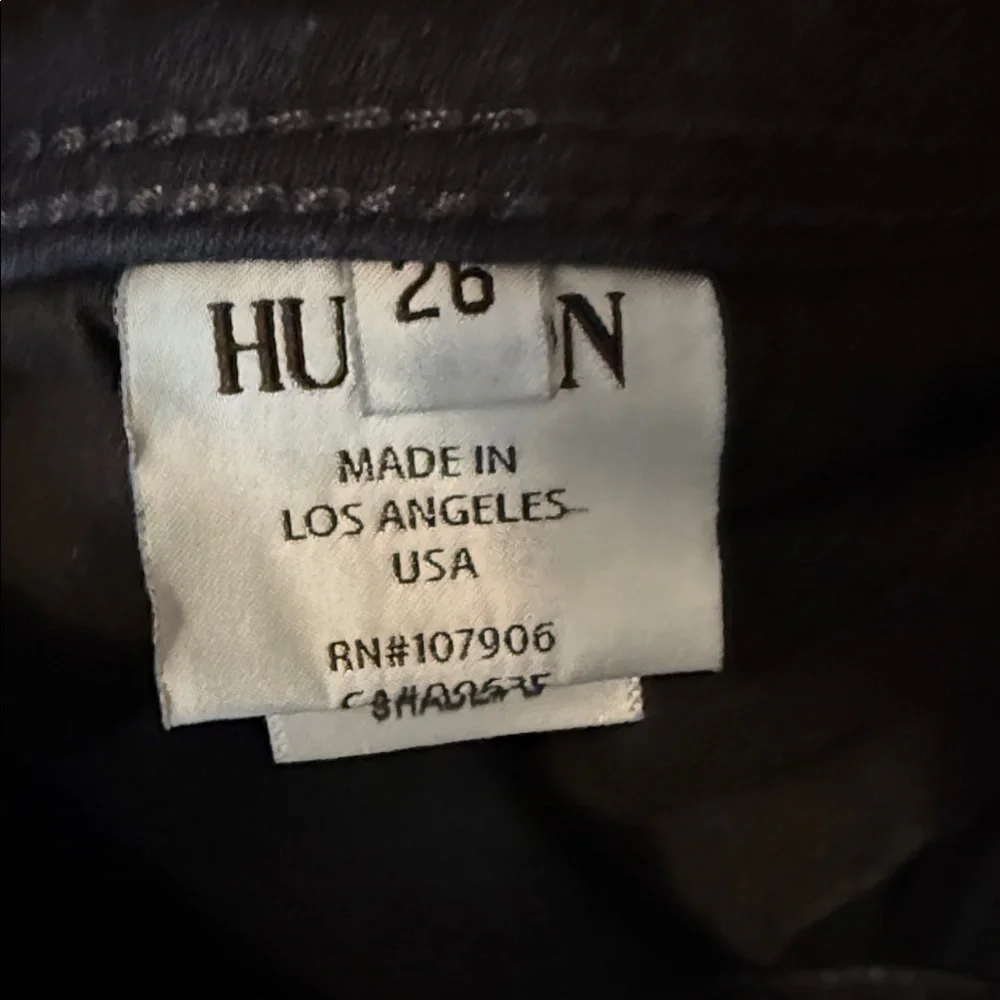 Hudson Jeans Women's Dark Blue Skinny Jeans 26 - Picture 9 of 10